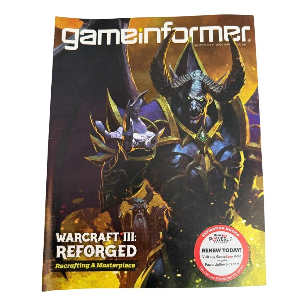 Game Informer Magazine #308 December 2018 Warcraft III Reforged Cover